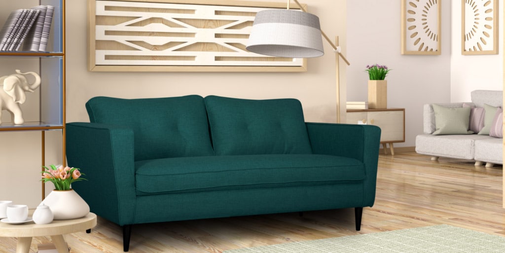 canapé scandinave vert